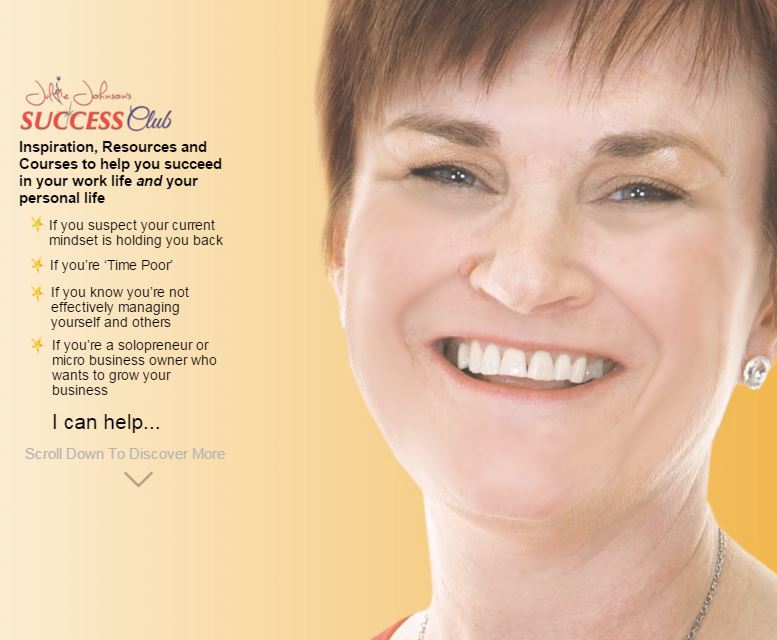 julie johnson success club