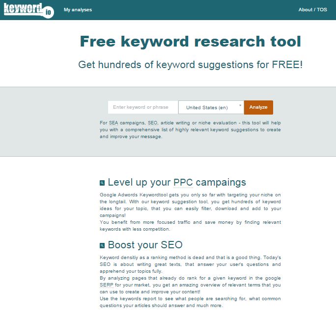 KEYWORD IO